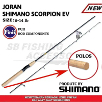 Joran pancing scorpion EV custom 180 6-14lbs blank premium - SCORPION C14+ [HITAM], PACKING PIPA