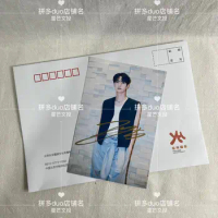 Wang Yibo Lehua Family Concert autographed photo 6-inch non printed birthday gift