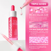 GLOW FX - 17% Total Acids CeraCapsule Peeling Solution 20ml - Serum Exfoliasi Wajah Mengandung Glyco