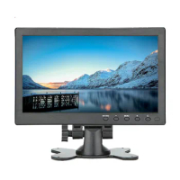 2021 new10.1 Inch 1920x1200 Portable Monitor with VGA HDMI BNC USB Touch LCD Screen for PS3/PS4 XBOX360 Raspberry Pi System CCTV