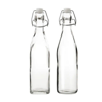 【IBILI】Kristall扣式密封玻璃瓶 500ml / 水壺