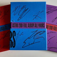 ASTRO AUTOGRAPHED SIGNED 2ND FULL ALBUM 'ALL YOURS' CD K-POP ALL MEMBER 2022