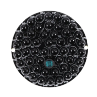 Bảng LED hồng ngoại, IR, 940nm, 48 chiếc LED, Vô Hình vào ban đêm, Không phơi sáng, Bảng đèn, cho bộ