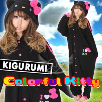 【TDL】HELLO KITTY角色扮演連身居家服睡衣休閒服 816350(平輸品)