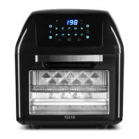 Digital electric toaster bakery oil free kitchen microwave ovens steam air fryer oven 12l