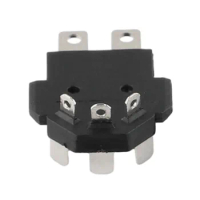 Power Tools Battery Connector 12V Black Electrical Tools For Milwaukee Lithium Battery Replacement Terminal Block Brand New