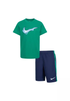 Nike Nike Swoosh Paint Tee &amp; Short Set (Little Kids)