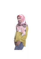 Character-Land Hijab Scarf Batik Semar Monstera Puspo 115x115 cm