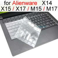 Keyboard Cover for Alienware X15 R2 X17 R1 X14 M15 R7 R6 M17 R5 R3 R4 Area-51m 13 14 15 17 18 M17X Silicone Protector Skin Case