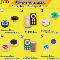 JCD New 2 Pin MIC Capsule Electret Condenser Microphone for Samsung microphone chip Replacement for Nokia speak microphone inner