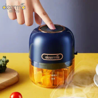 Deerma dem-js200 garlic blender masher meat grinder household garlic puller wireless electric mini garlic grinder small non