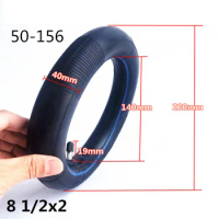 1pc Inner Tube 8.5 Inch 8 1/2x2 Inner Tube Rubber Replacement For-Xiaomi Electric Scooter Wearproof Tires Accessories