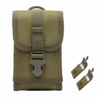 For Alcatel Idol 5 Mobile Phone Case Cover Military Belt Pouch Bag for Sony Xperia XA1 Plus Zopo Z5000 Wiko View Prime