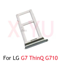 For LG G7 ThinQ G710 SIM Card Tray Holder Slot Adapter Replacement Repair Parts
