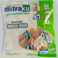 Mitraku Dumpling Mix Aneka Rasa 500g