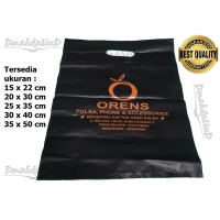 Sablon Plastik HD 35x45 Pond Shopping Bag KC Kantong Keresek 35x45 Kresek Bahan Tebal Doff Warna MEJ