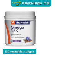 VitaHealth Omega 3,6,9 150 Vegetable Softgels EXP:10/2027 [ Omega 369, 3 6 9, Omega-3 ]