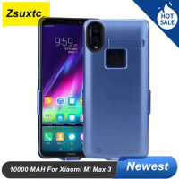 10000 MAH For Xiaomi Mi Max 3 Battery Case Mi Max 3 Smart Capa Battery Cover Power Bank For Xiaomi Mi Max 3 Battery Charger Case