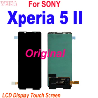 6.1" Original LCD For Sony Xperia 5 II LCD Display Touch Screen Digitizer Assembly For Sony X5 II Xperia 5II LCD SO-52A XQ-AS52