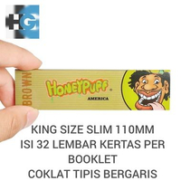 Honeypuff Brown King Size Slim 110MM Paper