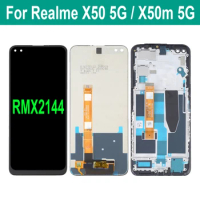 6.57" For OPPO Realme X50 X50m 5G RMX2144 LCD Display Touch Screen Digitizer Panel Assembly