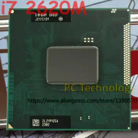 Original Intel core CPU I7-2620M 2,70GHz 4MB Dual Core SR03F I7 2620M FCPGA988 laptop Notebook Processor free shipping