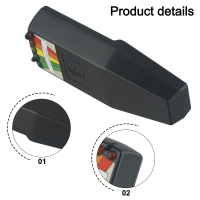 เครื่องตรวจสนามแม่เหล็ก LED (EMF Meter) เครื่องทดสอบสำหรับงานล่าหาปรากฏการณ์เหนือธรรมชาติ สีดำ