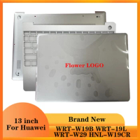 NEW For Huawei MateBook13 WRT-W19B WRT-19L WRT-W29 HNL-W19CR Silver Laptop LCD Back Cover/Palmrest/Bottom Case Computer Case
