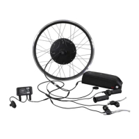 EU DUTY FREE Controller Built in 48 1000W eBike Kit 20" Rear Motorcycle Wheel Bicycle Conversion kit with colorful display