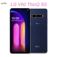 Original Unlocked LG V60 5G ThinQ Moilble Phone V600TM V600N V600AM 6.8 " Android SamrtPhone 8GB RAM 128GB/256GB ROM CellPhone