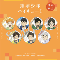 8折🔥補款日本排球少年中學時代吧唧徽章盲抽套盒日向影山研磨