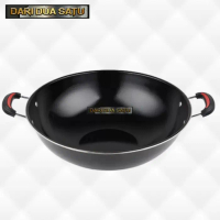 Wajan Penggorengan Kuali Enamel Anti Lengket 36 cm-TERLARIS!!!!!!!!!!!!!!!!!!