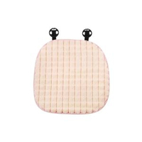 汽車坐墊冬季高階感仿兔毛格子車用保暖座椅套簡約款車載通用座墊