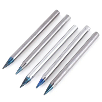 5pcs 30w / 40w / 60w / 80w besi pematerian gantian plumbum biru hujung - hujung solder bebas