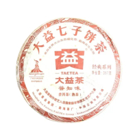 【茶韻】普洱茶2010年大益茶廠普知味001熟茶餅357g一餅 茶葉禮盒(附茶樣10g.收藏盒各1)