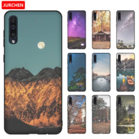 JURCHEN Phone Case For Samsung Galaxy A50 Case 6.4" Silicone Cartoon Soft Cover For Samsung Galaxy A50 A 50 Phone Case TPU 2019