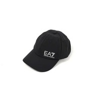 Topi ARMANI EA7 TEXT SIDE WHITE BLACK CAP 100% ORIGINAL
