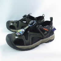 GOODYEAR 固特異 GAMS53705 男 旋轉扣護趾涼鞋 3E寬楦 軍綠【iSport愛運動】