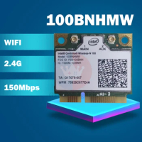 Wifi card for intel Centrino Wireless-N100 100BNHMW 150Mbps 802.11b/g/n Half Mini PCI-e WLAN Wireless Card