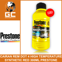 PRESTONE Minyak Rem Dot 4 Brake Fluid Warna Merah Red 300ml
