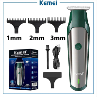Kemei KM-5097 Mesin Gunting Rambut Elektrik Profesional Tanpa Wayar Trimmer Janggut & Botak 0mm / Ke