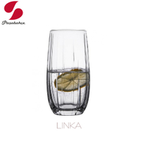 【Pasabahce】LINKA 刻紋水杯 500mL 雞尾酒杯 果汁杯 飲料杯 玻璃杯 兩款任選