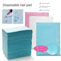 20/50/125pcs Nail Art Table Mat Disposable Clean Pads for Nails Care Gel Polish Waterproof Tablecloths Manicure Tool Accessories