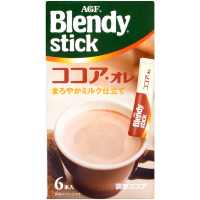 【AGF】Blendy Stick可可亞粉(10.3g x6入/盒)