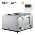 職匠 ARTISAN 四片不鏽鋼烤麵包機 TT4001