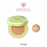 [Emina] Matte Core 3in1 Skincare Cushion SPF 50 PA++++ N02 Amber