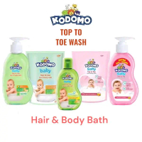 Kodomo Top To Toe Hair & Body Bath 200ml 400ml 450ml