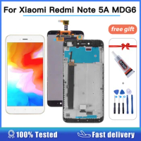 For Xiaomi Redmi Note 5A Note5A MDG6 Touch Screen Digitizer Sensor Glass Panel LCD Display Assembly + Frame For Redmi Y1 Note5A