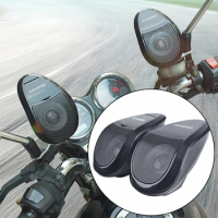 Motorcycle Waterproof Bluetooth-compatible Speaker Loudspeaker MP3 Music Audio Player System FM Radio USB Flash Disk Play