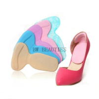 500Pairs/Lot Soft Heel Cushions Inserts For Shoes Woman Soft Insole Foot Heel Pad Soft Pad Shoe Sticker Feet Care